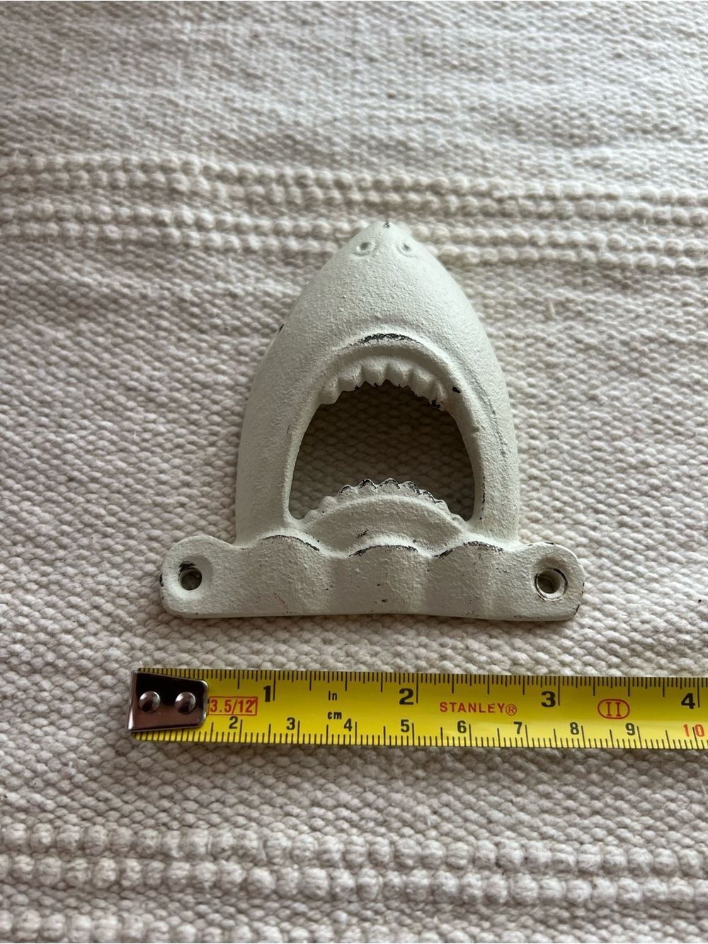 Shark Bottle Opener in White